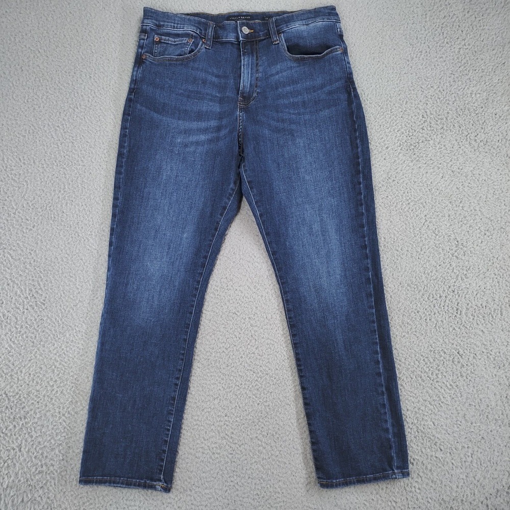 Lucky Brand Men's Straight Jeans - Dark Blue